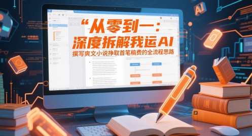 从零到一：深度拆解我运用AI撰写爽文小说挣取首笔稿费的全流程思路-云推网创项目库