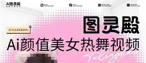 全网首发，原价988图灵殿AI颜值美女热舞视频，云端生图，轻松过原创-云推网创项目库