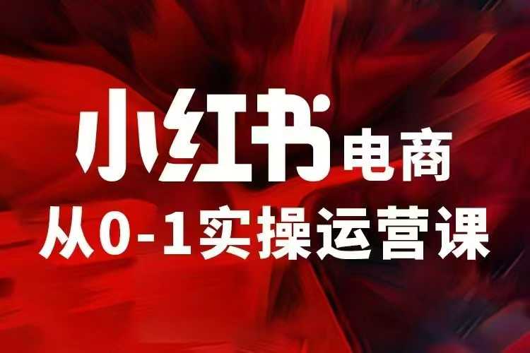 小红书电商运营，97节小红书vip内部课，带你实现小红书赚钱-云推网创项目库