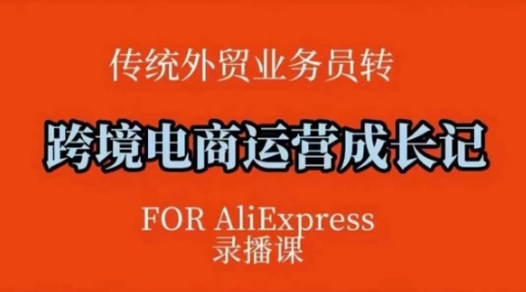 跨境电商速卖通运营课，​运营方法论+后台实操，逻辑清晰-云推网创项目库