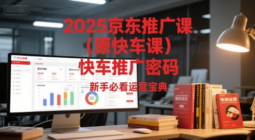 2025京东推广课(原快车课)解锁京东快车推广密码，新手必看运营宝典-云推网创项目库